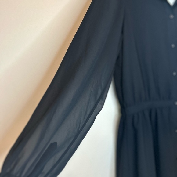 BCBGENERATION Long Sleeve Button Up Dress Size L - Picture 9 of 9